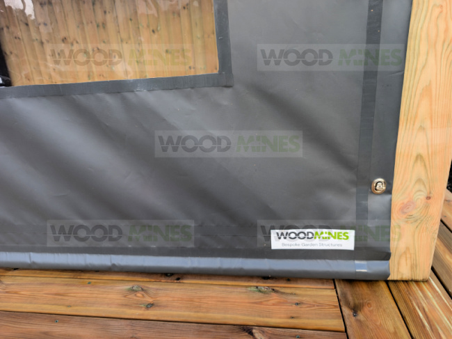 Pvc Side Panel PVC Gazebo Panels | WoodMines