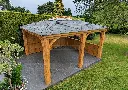 4m x 4.5m Imperial Gazebo (4.34m x 4.84m Overall)