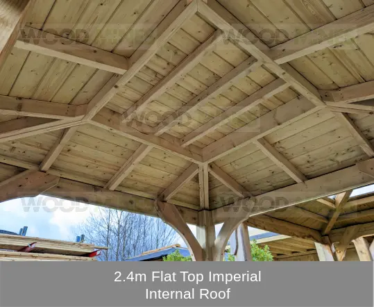 2.4m Flat Top Imperial internal roof.webp
