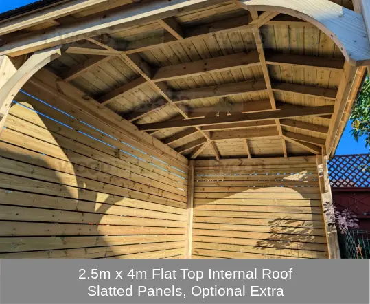 2m x 3m Flat Top Imperial Gazebo (2.34m x 3.34m Overall)