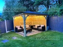 3.1m x 3.5m Imperial Gazebo (3.44m x 3.84m Overall)