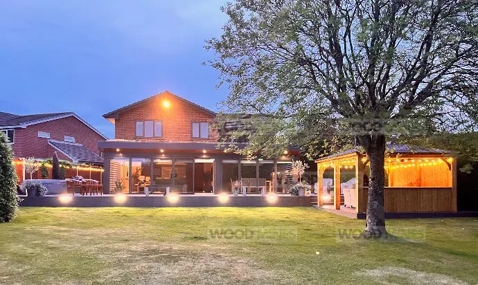 4m x 4.5m Imperial Gazebo (4.34m x 4.84m Overall)