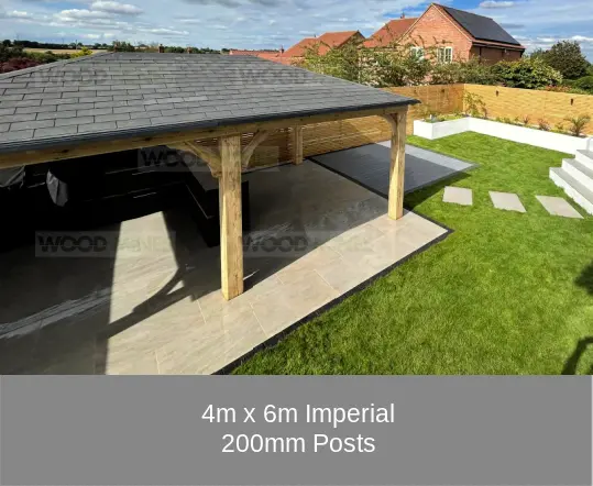 4m x 6m Imperial Gazebo (4.35m x 6.35m Overall)