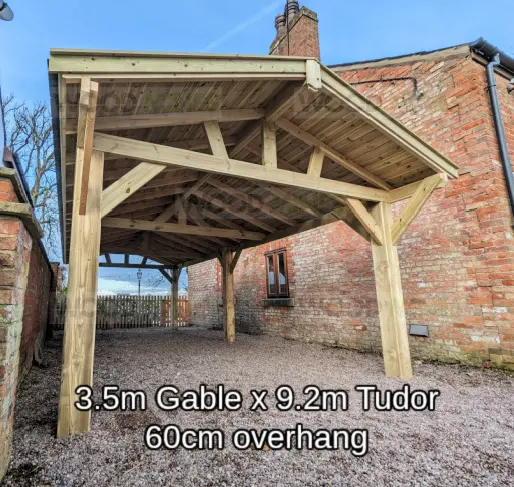 4m x 8m Tudor Gazebo