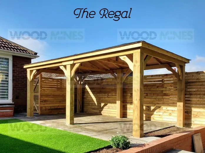 4m x 5m Regal Gazebo (4.34m x 5.34m Overall)