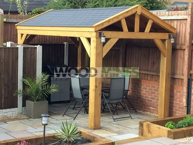 2m x 3m Tudor Gazebo