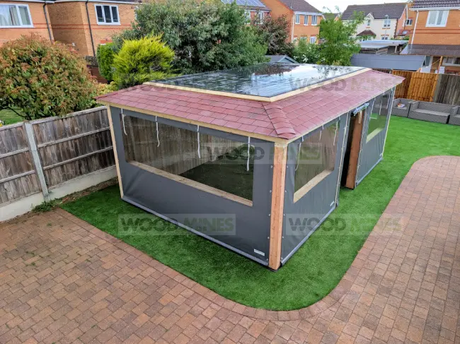 3m x 5m Flat Top Imperial-2.5m High Gazebo