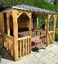 2.4m 'Majestic' Luxury Gazebo