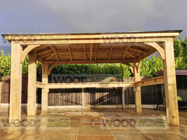 3.1m x 3.5m Flat Top Imperial (3.44m x 3.84m Overall)