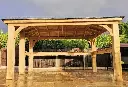 3m x 4m Flat Top Imperial Gazebo (3.35m x 4.35m Overall)