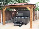2.4m x 4m Regal Gazebo (2.74m x 4.34m Overall)