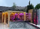 3.3m x 5.5m Pent Roof Gazebo
