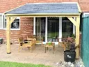 3m x 2.4m Lean To Pergola Canopy