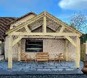 4m x 4m Elizabethan Gazebo