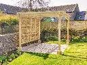 2.4m x 2.4m Pergola