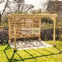 2.8m x 2.8m Pergola
