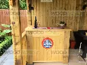 1m wide Garden Bar