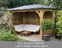 3m x 5m Gazebo Walls-Overboarded