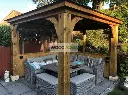 3.5m x 3.5m Imperial Gazebo (3.84m x 3.84m Overall)