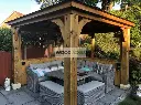 2.4m x 2.4m Imperial Gazebo (2.74m x 2.74m Overall)