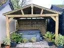 3.5m x 3.5m Tudor Gazebo