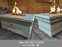 Gas Fire Pit-Cladded