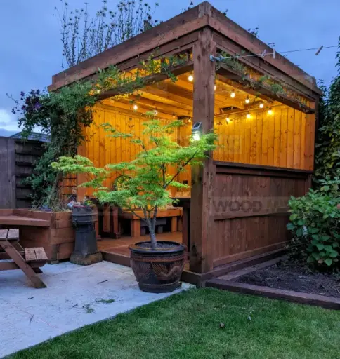 2.4m x 3m Cubic Gazebo