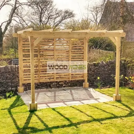 2.8m x 2.8m Pergola