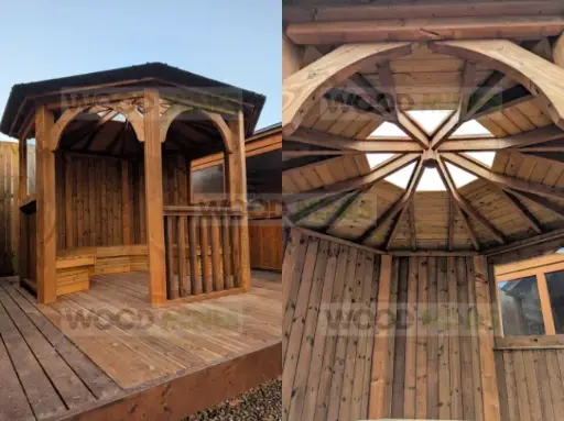 3m x 3m Octagonal Garden Pavilion