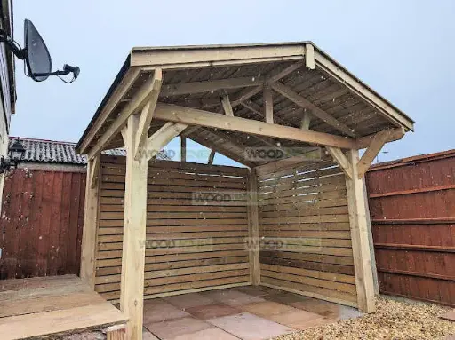 2.4m x 3m Tudor Gazebo