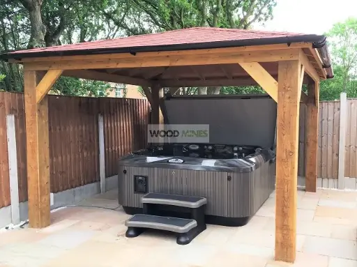 2.4m x 3m Regal Gazebo (2.74m x 3.34m Overall)